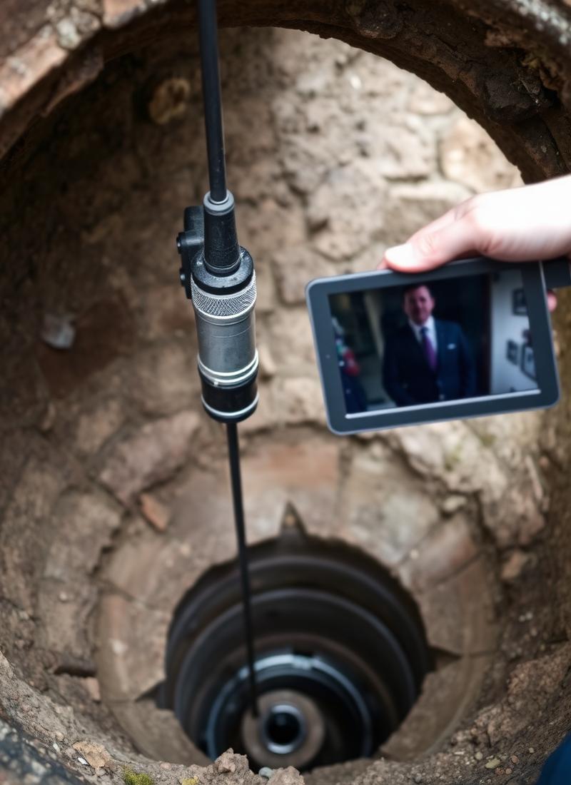 CCTV drain inspection