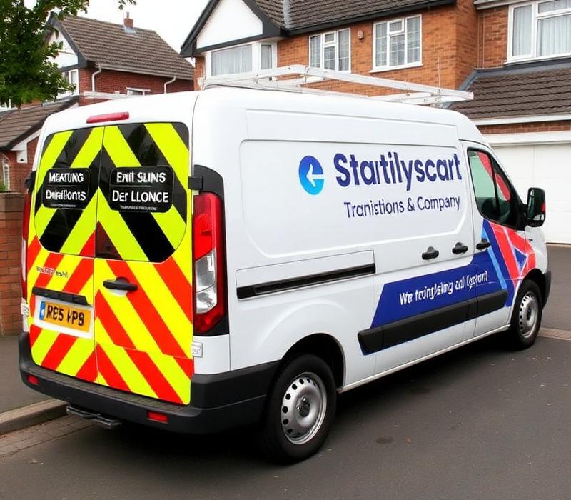 Drainage Blast engineer van on site